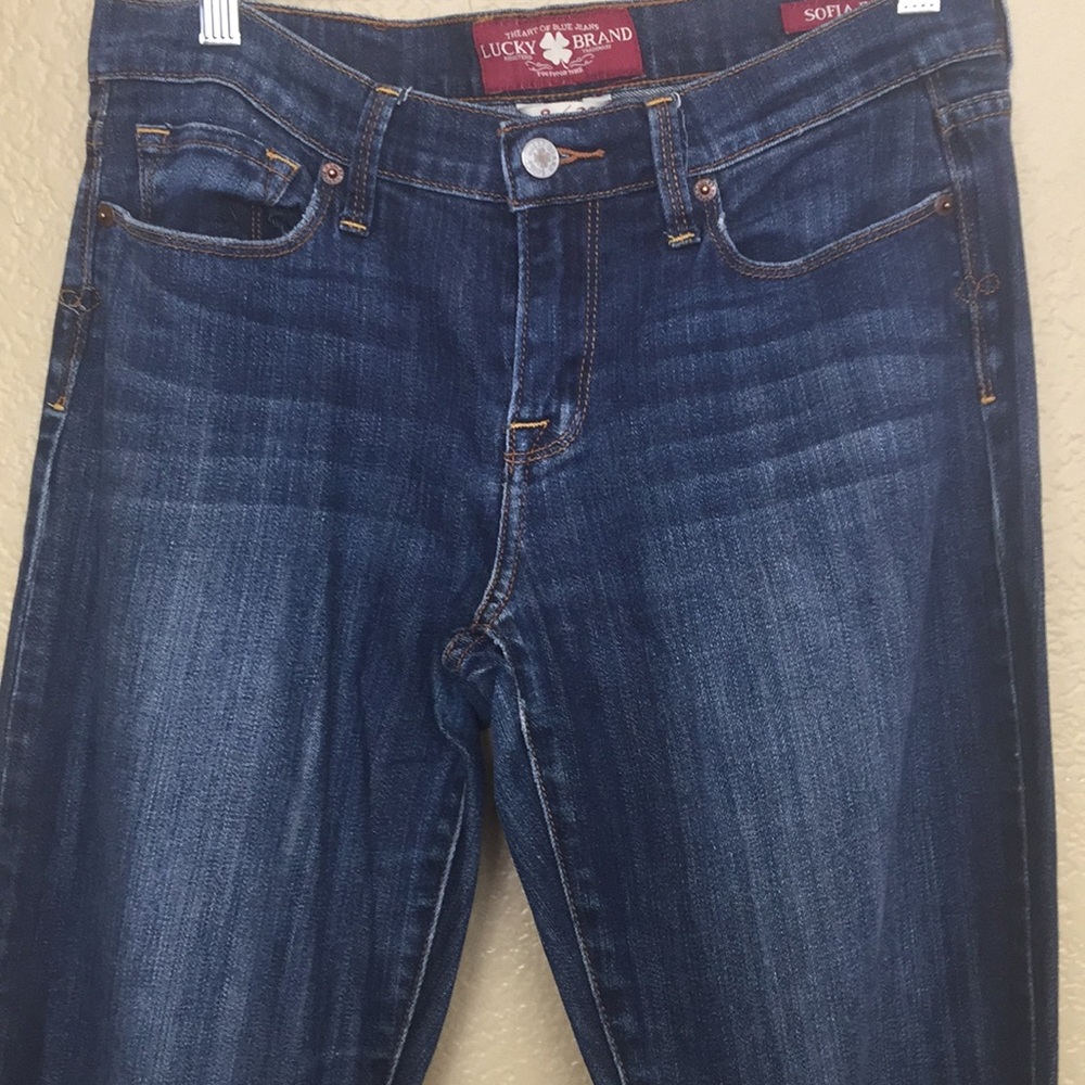 Lucky Brand Jeans Sofia Boot Cut 8 29 Regular - Picture 4 of 9